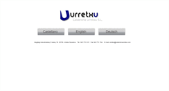 Desktop Screenshot of caldereriaurretxu.com
